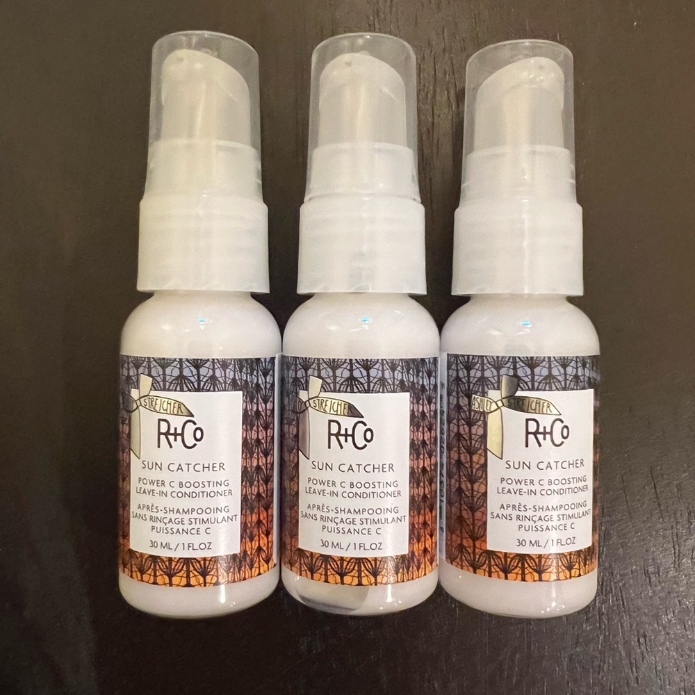 3x R+Co Sun Catcher Power C Boosting Leave In Conditioner 1 oz Travel Size